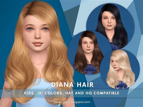 Sims Sonyasims Hair