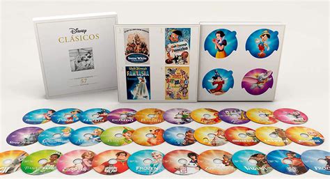 Disney Clásicos 57 películas en DVD Edición Coleccionista Única