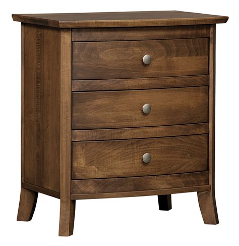 Laurel Nightstand | Amish Solid Wood Nightstands | Kvadro Furniture