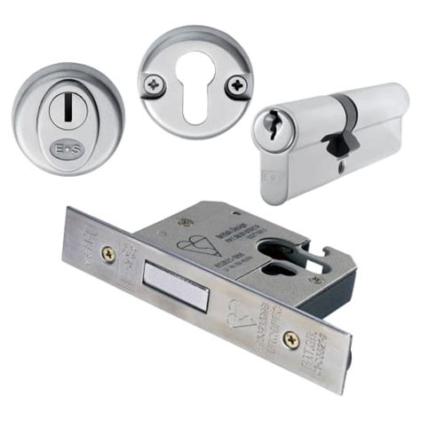 Eurospec Euro Profile Bs Double Cylinder Deadlock 76mm Satin Stainless