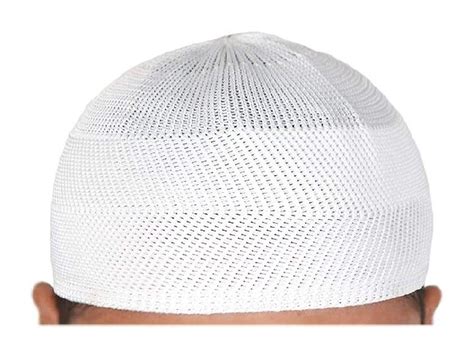 Buy Fashion Group Men S Skull Islamic Prayer Cap White Free Size At