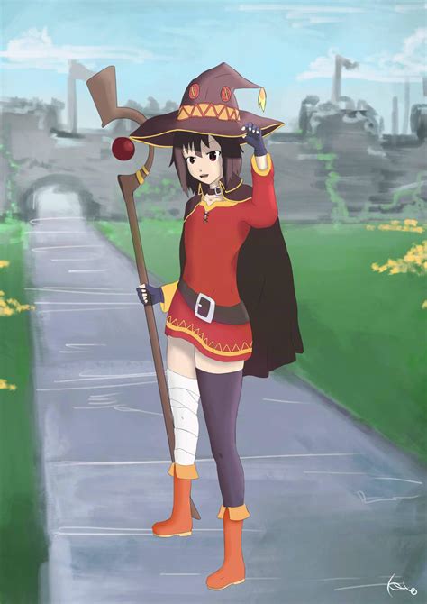 Explosion Magic Wizard ~~ Megumin By Katomon On Deviantart