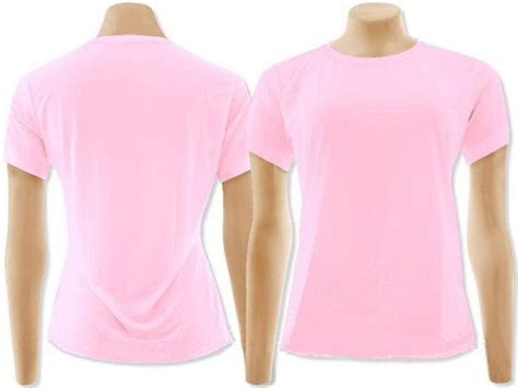 Camiseta baby look 100 Algodão Rosa Bebê no Elo7 Inverse Artigos