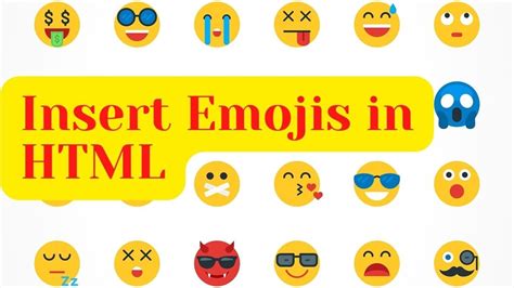 Emojis In Html Html Css Emoji Youtube