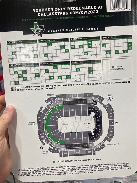 Stars Tickets at Costco : r/DallasStars