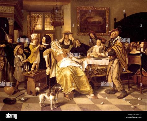 The Bean Feast Jan Steen Hi Res Stock Photography And Images Alamy