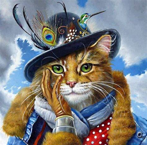 Коты и кошки аристократы. – 32 photos | VK | Иллюстрации кошек, Кошачьи ...