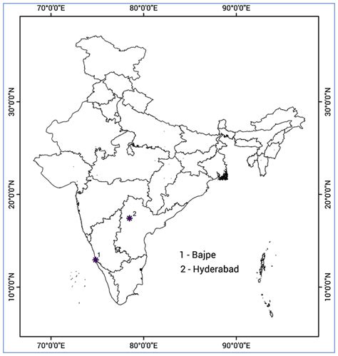 location map of the weather stations. | Download Scientific Diagram