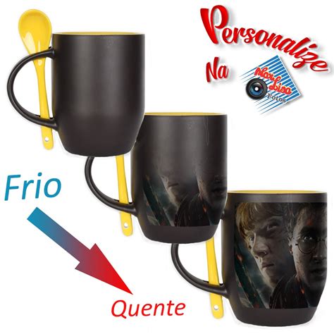 Caneca M Gica Personalizada Colher