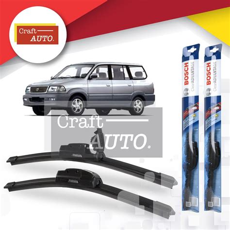 Jual Wiper Mobil Frameless Sepasang Pcs Bosch Clear Advantage Toyota