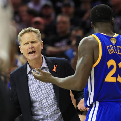 Steve Kerr Comments On Draymond Green Technical Confusion Game 4 Referees News Scores