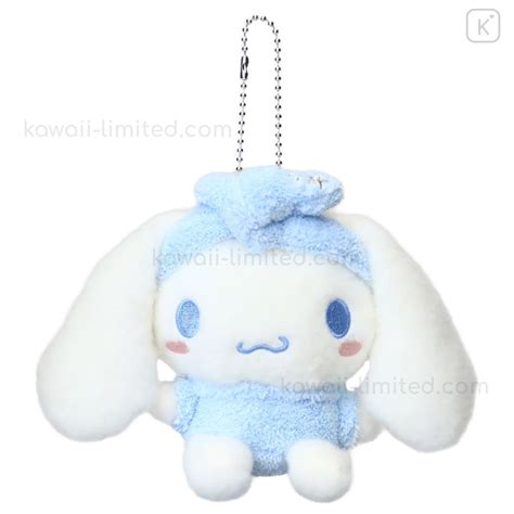 Japan Sanrio Mascot Holder Cinnamoroll Pajama Kawaii Limited