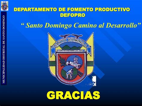 Departamento De Fomento Productivo Defopro Ppt Descargar