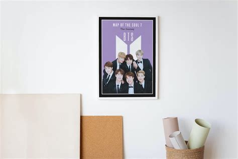 Bts Poster 1 Digital Download Bts Poster Aesthetic Bts Map Etsy