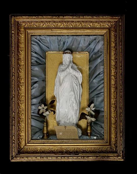 Catholic Diorama In Gilt Frame Fine And Decorative Arts Jewellery