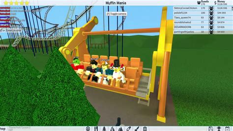 New Top Spin Ride Roblox Theme Park Tycoon 2 Youtube