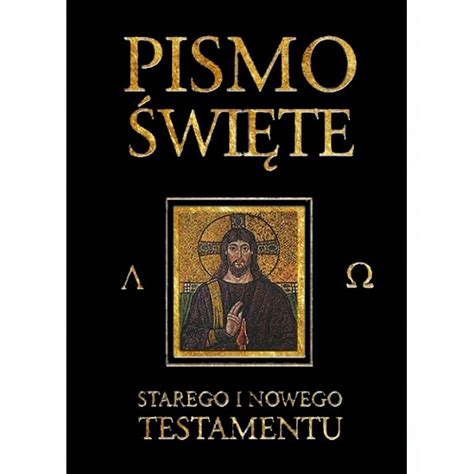 Pismo Wi Te Starego I Nowego Testamentu Czarne Sklep Magna Polonia