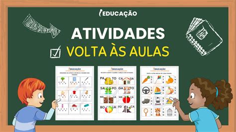 Atividades Volta S Aulas Ao Ano Para Imprimir Entenda Quanto