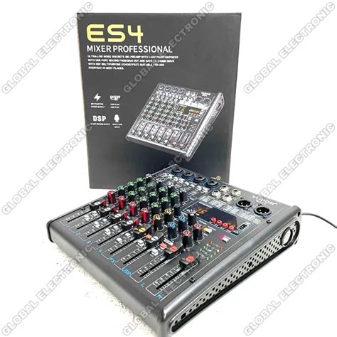 Mixer Wisdom ES 4 ES 6 Original 4 Channel 6 Channel Es4 Garansi Resmi