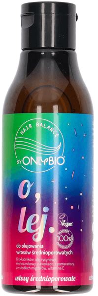 OnlyBio Hair In Balance Wegański Olej do Olejowania Włosów