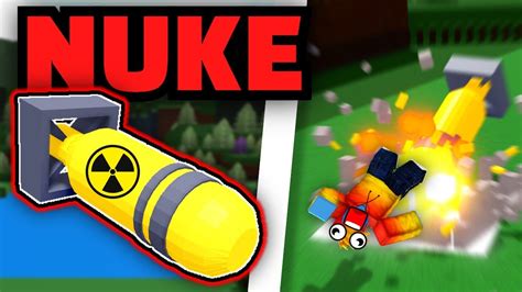 Nuke Roblox Funny Moments Build A Boat For Treasure Youtube