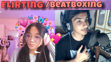 Flirting With Girls And Then Beatboxing On Omegle Youtube