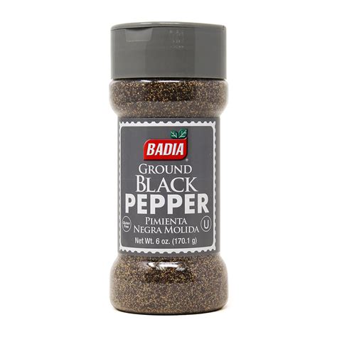 Pepper Black Ground Oz Badia Spices