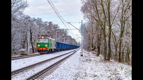 Pkp Cargo Zielone Et Et W Zimowym Klimacie Na