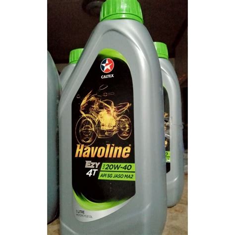 Havoline EZY Engine Oil 20w 40 Good Quality Shopee Philippines