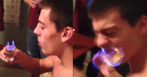 Burning Hot Reasons Not To Try A Flaming Shot The Dumb And Dangerous New Drinking Trend Maxim