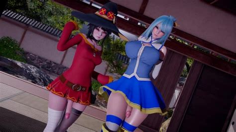 Futanari Hentai Futas Aqua And Megumin Fucking Each Other Pornhub