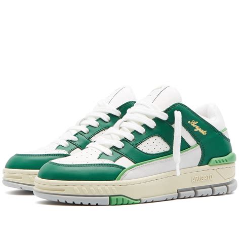 Axel Arigato Area Lo Sneakers Green White END