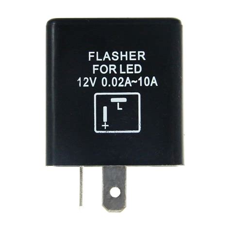 2 Pin 12v Led Flasher Relay Electronic Turn Signal Flasher Relay Turn Signal Light