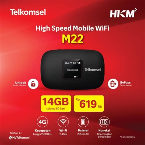 Jual Produk Terbaru Hkm M Xl Mifi Modem Wifi G All Operator Unlock