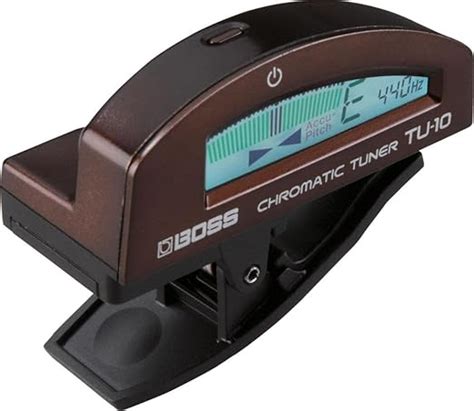 BOSS TU 10 BN Accordatore Per Chitarra Accordatore Clip On Con Display