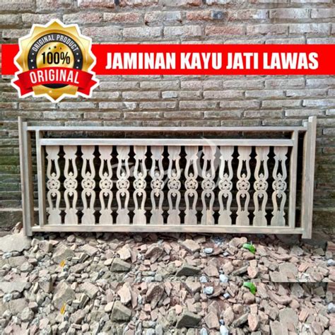 Jual Ralling Pagar Model Klasik Rumah Joglo Jawa Kayu Jati Lawas