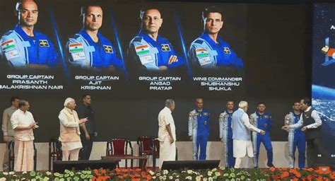 Meet 4 Astronauts Selected For Gaganyaan Mission India News Times