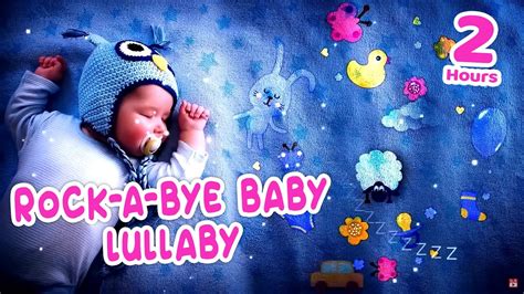 Rock A Bye Baby Lullaby Instrumental Melody💤 Relaxing Music ♫ Lullaby