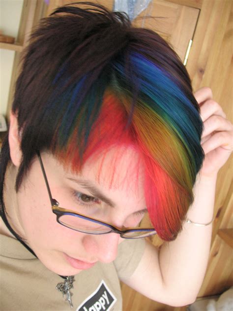 Rainbow Hair By Littlehippy On Deviantart