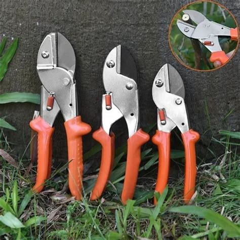 Fran Durable Pruning Shears Sk Steel Ergonomic Handles Gardening