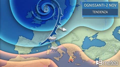 Meteo Centro Piogge In Arrivo Entro Ognissanti B Meteo