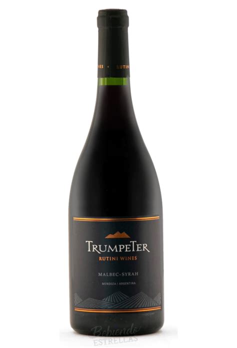 Vino Trumpeter Malbec Syrah 750 Ml Bebiendo Estrellas