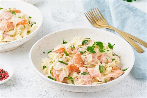 Tagliatelle Au Saumon Frais Une Recette Originale Panzani