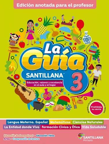 Pack La Guia Santillana Profesor 3º Primaria 2021 2022 Envío gratis