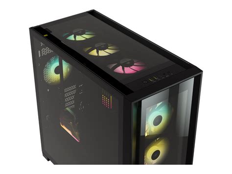 Corsair Icue 5000x Rgb Tempered Glass Mid Tower Atx Pc Smart Case