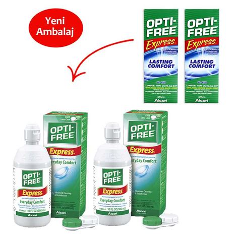 Opti Free 2 Adet 355ml Lens Solüsyonu