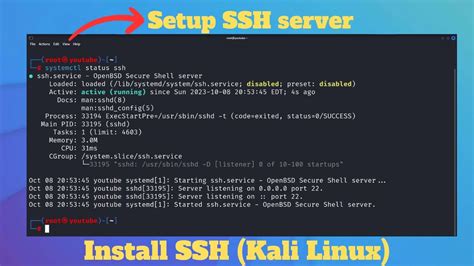 How To Install SSH In Kali Linux YouTube