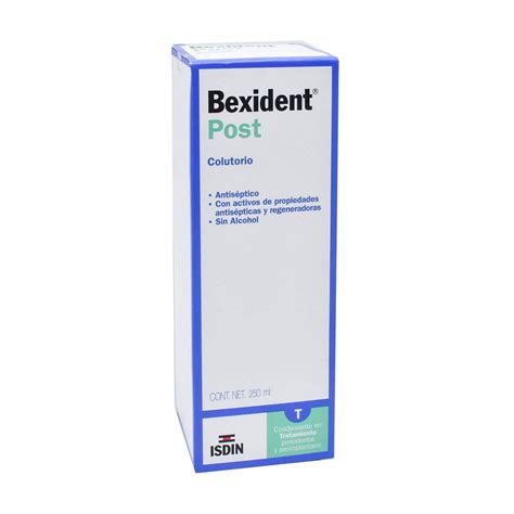 BEXIDENT POST 250 ML ENJUAGUE FRASCO Farmacia CHS