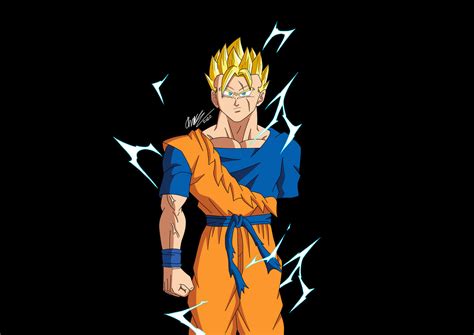 Future Gohan Super Saiyan 2 by Qnass on DeviantArt