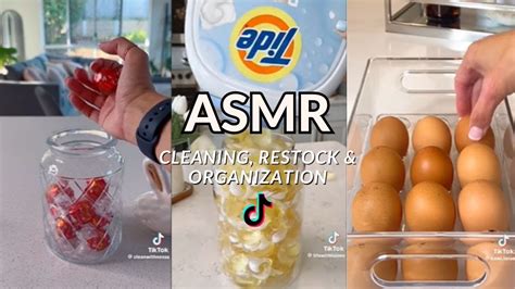 Asmr Cleaning Restocking Organization Tik Tok Compilation Youtube